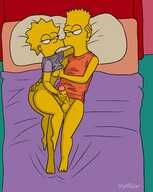 Bart_Simpson, Lisa_Simpson, The_Simpsons, VylfGor