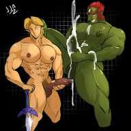 Ganondorf, Legend_of_Zelda, Link, jja_nap