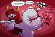 Elfox691, Hekapoo, Helluva_Boss, Moxxie, Star_vs_the_Forces_of_Evil