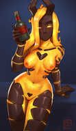 Ethrk, The_Elder_Scrolls, flame_atronach