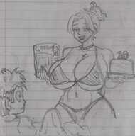 Bart_Simpson, Marge_Simpson, Taxka, The_Simpsons, Treehouse_of_Horror
