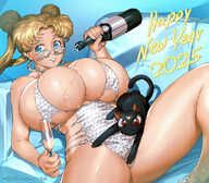 Keigi, Luna, New_Year, Sailor_Moon, Usagi_Tsukino