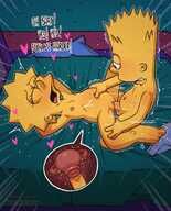Bart_Simpson, Lisa_Simpson, The_Simpsons, VSdrawfag
