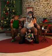 Christmas, Santa_Claus, davpeet, elf