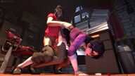 Miss_Pauling, Rapetacular, Scout, Team_Fortress_2, animated