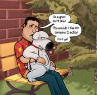 AnonPupB, Brian_Griffin, Family_Guy, Glenn_Quagmire