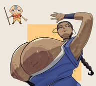 Aang, Avatar_the_Last_Airbender, Katara, aphrodos