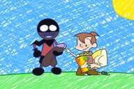 ChalkZone, Jokro, Rudy_Tabootie, Snap