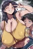 Misato_Katsuragi, Neon_Genesis_Evangelion, Shinji_Ikari, SirenSins, edit