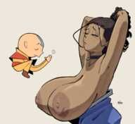 Aang, Avatar_the_Last_Airbender, Katara, aphrodos