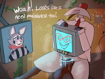 rambley_raccoon, roi_(rockpankake), indigo_park, job_simulator, rockpankake