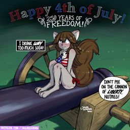 nutmeg_(jailor_eckman), 4th_of_july, jailor_eckman, 3_toes, american_flag_bikini
