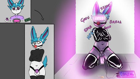 nintendo, pokemon, simplybettertu, anthro, ball_gag