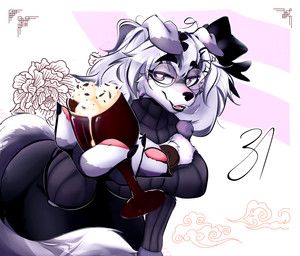 miran_(prototrode), oreo_cookie, keitfa, anthro, bow_tie