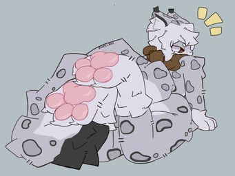 raspelraz, ambiguous_gender, anthro, brown_sclera, feet
