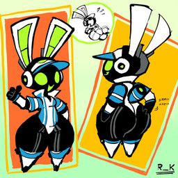 tempo_(project_turboblast), project_turboblast, rainingketchup, anthro, black_body