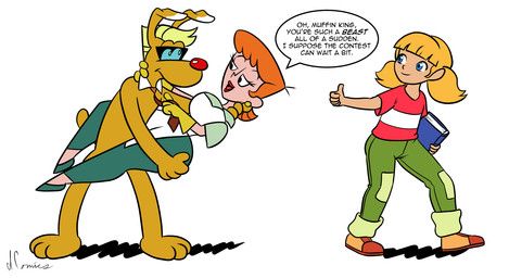 brain_(inspector_gadget), dexter's_dad, dexter's_mom, penny_(inspector_gadget), /co/