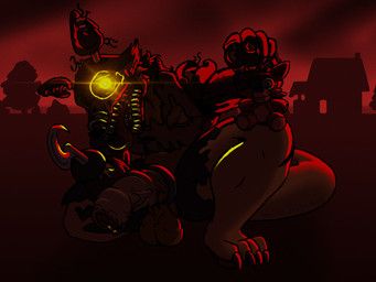 nightmare_foxy_(fnaf), waffle_fragavacci, five_nights_at_freddy's, five_nights_at_freddy's_4, mythology