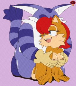 big_the_cat, sally_acorn, archie_comics, sega, sonic_the_hedgehog_(archie)