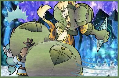 luray_giraffe, princess_aura_(virus-20), virus-20, anthro, big_butt