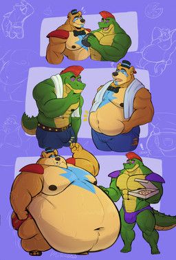glamrock_freddy, montgomery_gator, five_nights_at_freddy's, five_nights_at_freddy's:_security_breach, scottgames