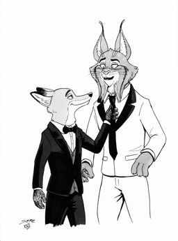 cattrick_lynxley, nick_wilde, disney, zootopia, some_(someone)