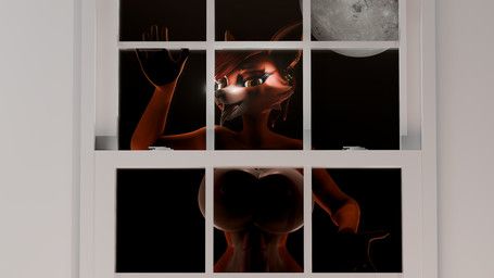 foxy_(fnaf), five_nights_at_freddy's, scottgames, tacopuss, against_surface