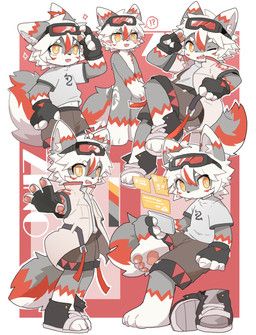 zinosama, skydiver3322, 4_fingers, 4_toes, anthro