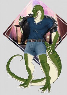 rocco_(tallion), sheycra, anthro, dinosaur, green_body