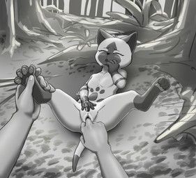 capcom, monster_hunter, blackpaw_(artist), anthro, bodily_fluids
