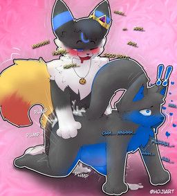 noctis_(umbreon), nintendo, pokemon, hojiart, all_fours