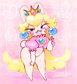 rabbid_peach, mario_bros, mario_plus_rabbids_kingdom_battle, nintendo, raving_rabbids