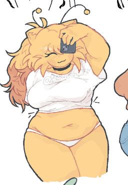 refresh_rm, :3, alien, anthro, belly_folds