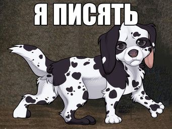 conhugo, black_spots, brown_background, canid, canine
