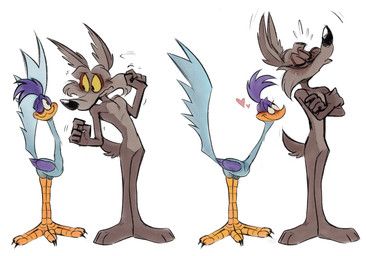 road_runner_(looney_tunes), wile_e._coyote, looney_tunes, warner_brothers, agtartzz