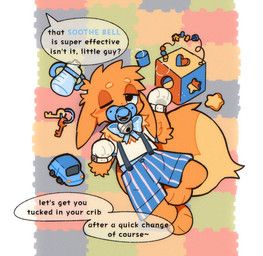muffin_(puppypamps), nintendo, pokemon, puppypamps, ageplay