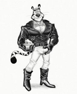 tony_the_tiger, frosted_flakes, kellogg's, tom_of_finland, sveekins