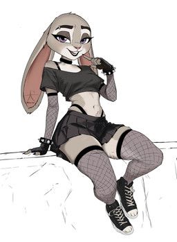 judy_hopps, disney, zootopia, kisu-inu, alternative_fashion