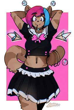 mikimiku, pocky, luxar92, anthro, belly