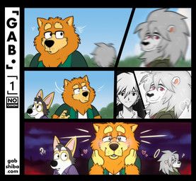 elion_(gabshiba), kaworu_nagisa, korg_(gabshiba), wang_chow, gab_(comic)