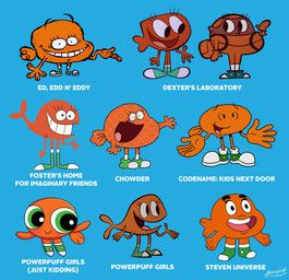darwin_watterson, cartoon_network, chowder_(series), codename:_kids_next_door, dexter's_laboratory