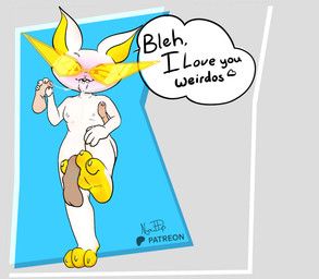 bombun_(kekitopu), bombun, nyx_hdp, 3_penises, 3_toes