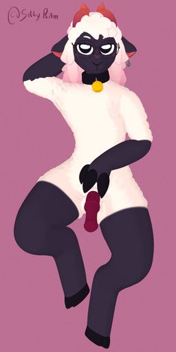 silly_(sillyram), sillyram, animal_genitalia, animal_penis, anthro