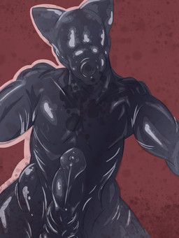 caffinecanidae, animal_genitalia, animal_penis, anthro, bdsm
