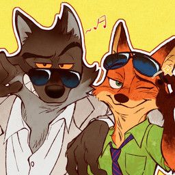 mr._wolf_(the_bad_guys), nick_wilde, disney, dreamworks, the_bad_guys