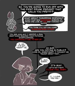 link_(vanilla_candy), vanilla_candy, anthro, cellphone, crying