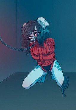 blaire_(melody_maku), melody_maku, anthro, australian_shepherd, barefoot