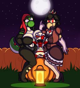 cassandra_(battletanx), desire_yoshi, katie_koopa_(character), princess_peach, shadow_queen_(peach)