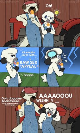 bumper_(lupopossum), emile_(lupopossum), lupopossum, anthro, baseball_cap