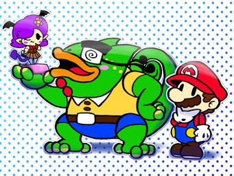 francis_(paper_mario), mario_(mario_bros), mario_bros, nintendo, paper_mario